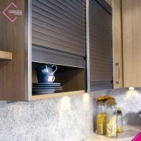 Serrandina per mobile alto Linea Cook , Silver - Mobili di Servizio